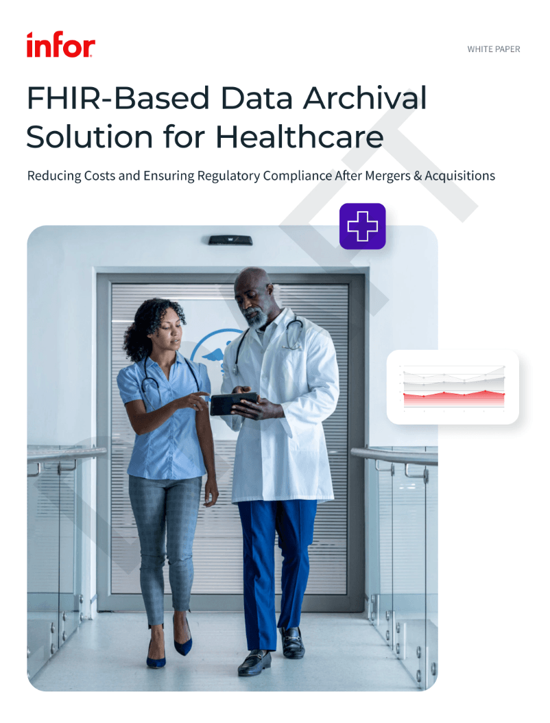 Livre Blanc Infor : Découvrez CLARYS sur les Use Cases d'Archivage de Data FHIR